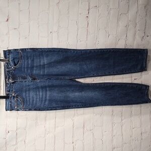 Monkey Ride Jeans Original Vintage Dark Blue Non Distressed Juniors Size 9
